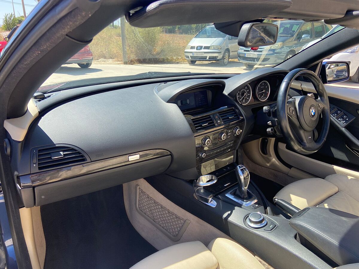 COMING SOON BMW 635D 3.0 CONVERTIBLE AUTO SPANISH RHD IN SPAIN 112000 MILES SUPERB 2008